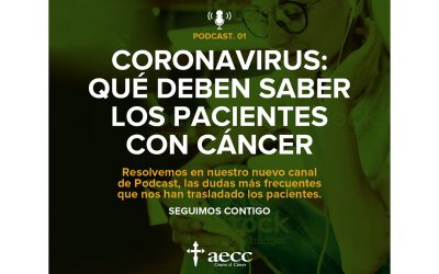 ¡Estrenamos podcast! Primer episodio: Coronavirus y personas con cáncer