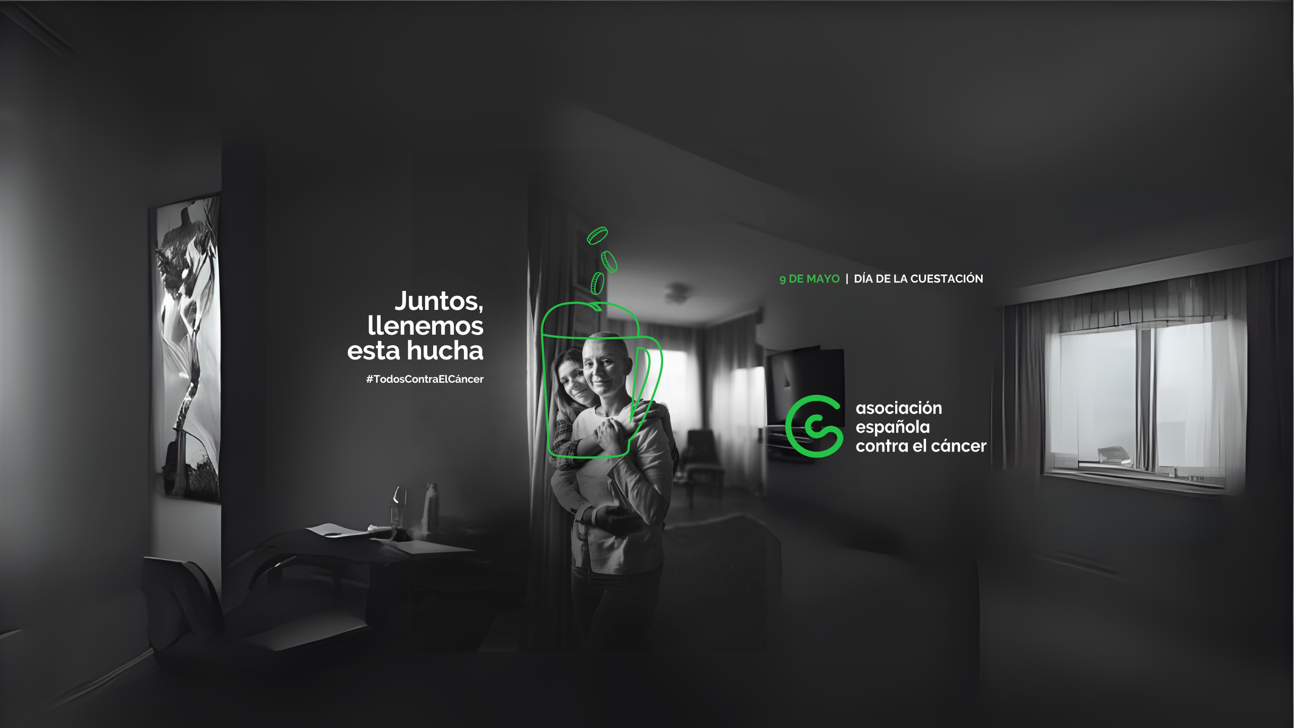 Imagen de la Cuestación 2024 de la Asociación Española Contra el Cáncer
