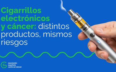 Cigarrillos electrónicos y cáncer: distintos productos, mismos riesgos